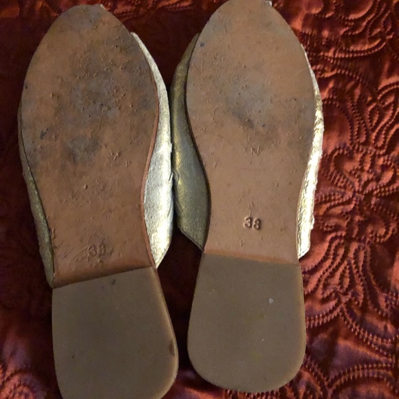 Cleobella Sandals -EUC Sz 38 Muted Gold - Picture 3 of 3